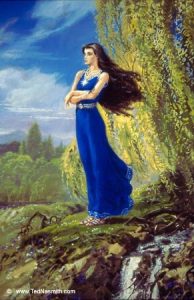 Lúthien at Tol Galen © Ted Nasmith