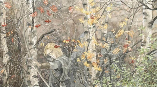 The fostering of Tuor The fostering of Tuor © Anke Eißmann