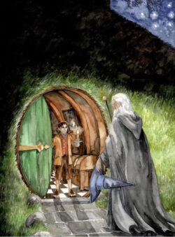 Gandalf comes to Bag End Gandalf comes to Bag End © Anke Eißmann