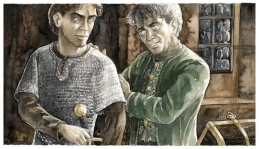 Frodo and Bilbo Frodo and Bilbo © Anke Eißmann