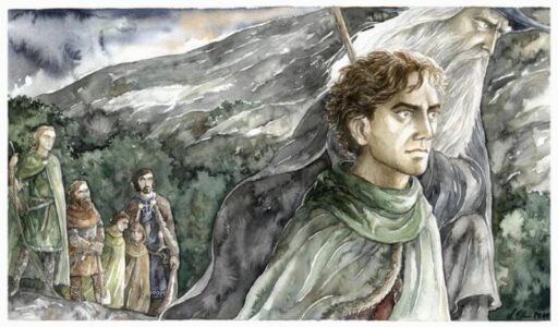 The first view of Caradhras The first view of Caradhras © Anke Eißmann