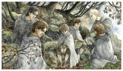 Waiting for Frodo © Anke Eißmann