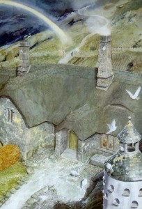 Tom Bombadils house Tom Bombadils house © Alan Lee