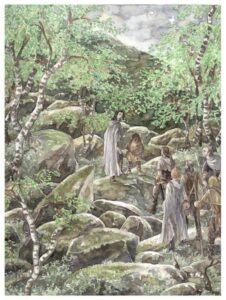 Ascent to Amon Rûdh Ascent to Amon Rûdh © Anke Eißmann