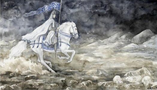 Fingolfin rides to challenge Morgoth Fingolfin rides to challenge Morgoth © Anke Eißmann
