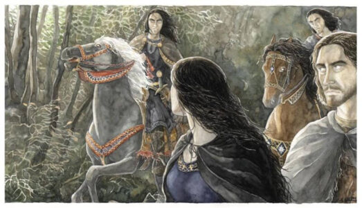 The attack of Fëanor's sons The attack of Fëanor's sons © Anke Eißmann
