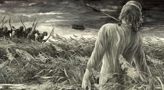 The death of Isildur The death of Isildur © Anke Eißmann