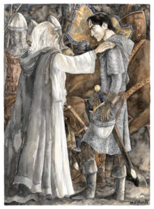Gandalf and Faramir © Anke Eißmann