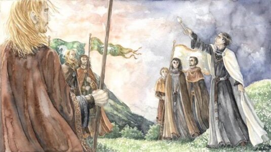 The oath of Cirion and Eorl The oath of Cirion and Eorl © Anke Eißmann