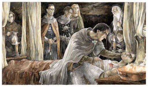 Healing Faramir © Anke Eißmann