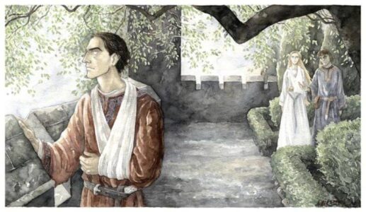 The first meeting of Faramir and Éowyn © Anke Eißmann