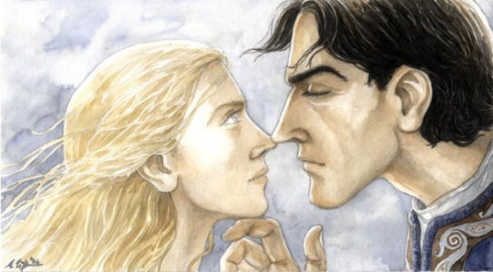 Faramir and Éowyn © Anke Eißmann