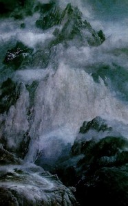 Caradhras © Alan Lee