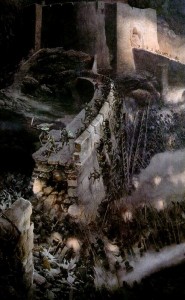 The Battle of the Hornburg © Alan Lee