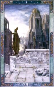 The ruins of Osgiliath The ruins of Osgiliath © Alan Lee