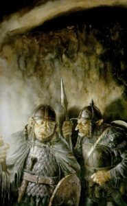 Gorbag and Shagrat Gorbag and Shagrat © Alan Lee