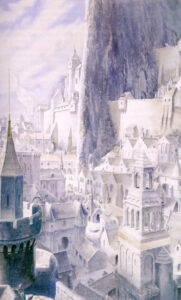 Within Minas Tirith Within Minas Tirith © Alan Lee
