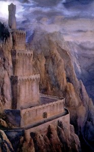 The Tower of Cirith Ungol The Tower of Cirith Ungol © Alan Lee