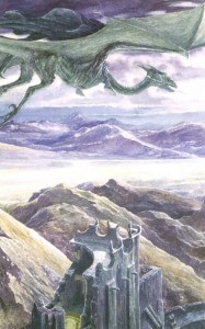Nazgûl over Minas Morgul Nazgûl over Minas Morgul © Alan Lee