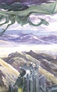 Nazgûl over Minas Morgul Nazgûl over Minas Morgul © Alan Lee