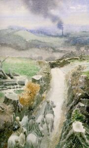 The Scouring of the Shire The Scouring of the Shire © Alan Lee