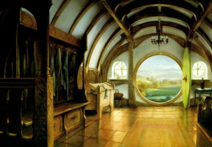 A Hobbit Dwelling A Hobbit Dwelling © John Howe