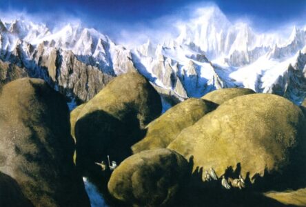 Approaching Caradhras Approaching Caradhras © John Howe