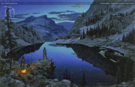 At Tarn Aeluim © Ted Nasmith