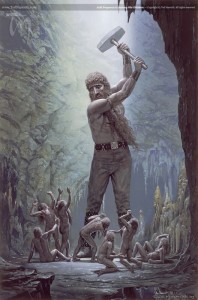 Aulë the Destroyer Aulë the Destroyer © Ted Nasmith