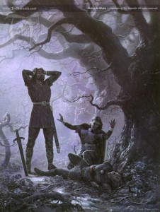 Beleg is Slain Beleg is Slain © Ted Nasmith
