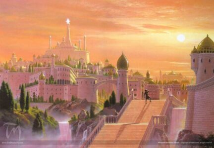 Earendil Searches Tirion © Ted Nasmith
