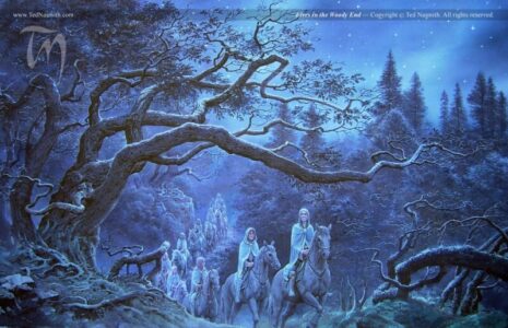 Elves in the Woody End © Ted Nasmith