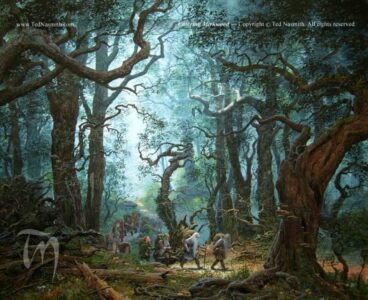 Entering Mirkwood © Ted Nasmith