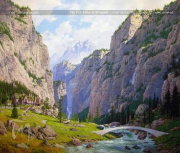 Fair Valley of Rivendell © Ted Nasmith