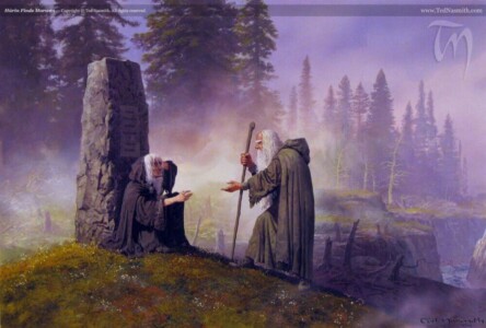 Húrin finds Morwen © Ted Nasmith