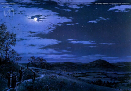 Last Sight of Hobbiton © Ted Nasmith