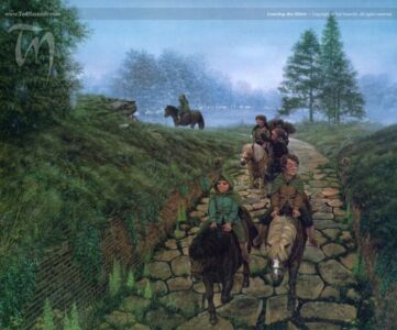 Leaving the Shire © Ted Nasmith