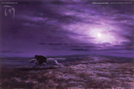 Lúthien Escapes © Ted Nasmith