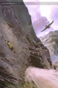 Maedhros' Rescue from Thangorodrim Maedhros' Rescue from Thangorodrim © Ted Nasmith
