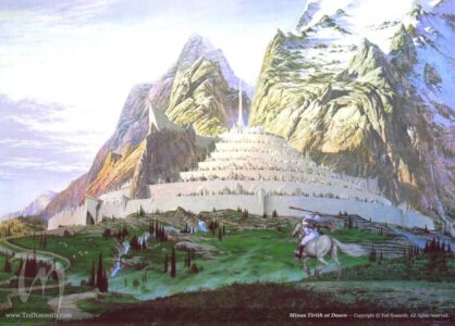 Minas Tirith at Dawn Minas Tirith at Dawn © Ted Nasmith