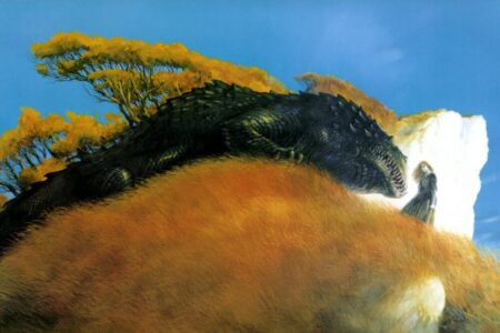 Nienor and Glaurung Nienor and Glaurung © John Howe