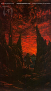 Sam Enters Mordor Alone © Ted Nasmith