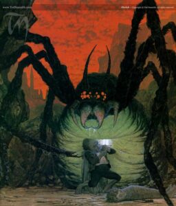 Shelob © Ted Nasmith