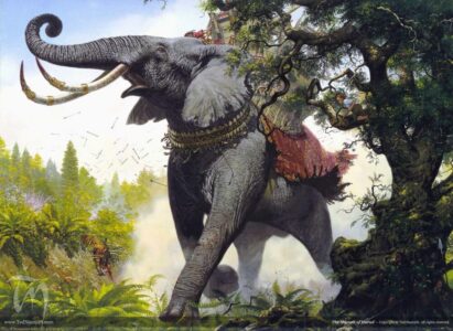 The Mumak of Harad © Ted Nasmith