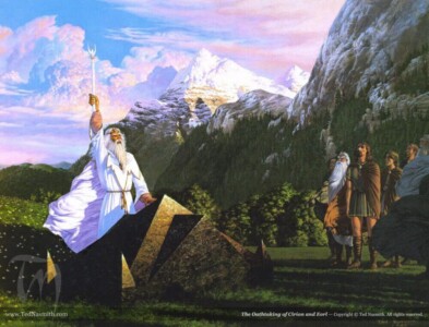 The Oathtaking of Cirion and Eorl © Ted Nasmith