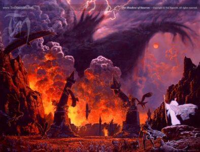 The Shadow of Sauron The Shadow of Sauron © Ted Nasmith