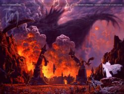 The Shadow of Sauron The Shadow of Sauron © Ted Nasmith