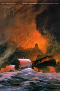 The Ships of the Faithful © Ted Nasmith