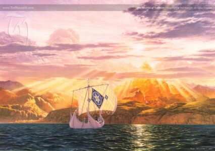 The Shores of Valinor © Ted Nasmith