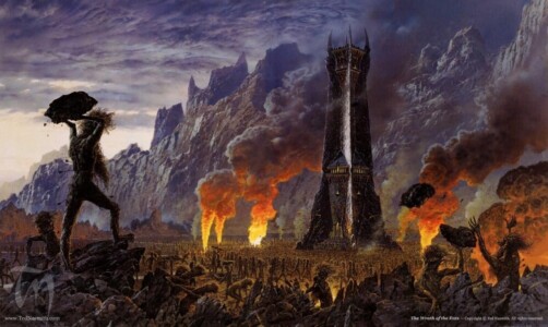 The Wrath of the Ents © Ted Nasmith